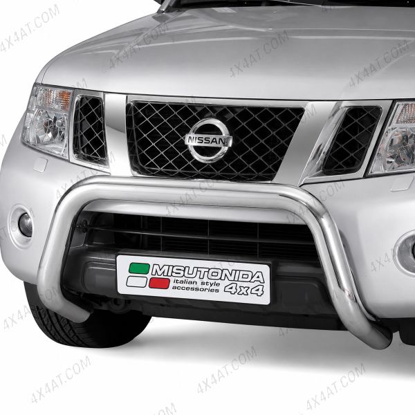 Nissan Navara D40 2010-2015 Stainless Steel Bull Bar