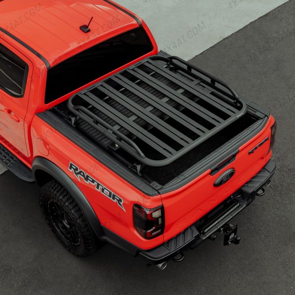 Ford Raptor Predator Platform Rack For Roll Top Covers - With Side Rail Type