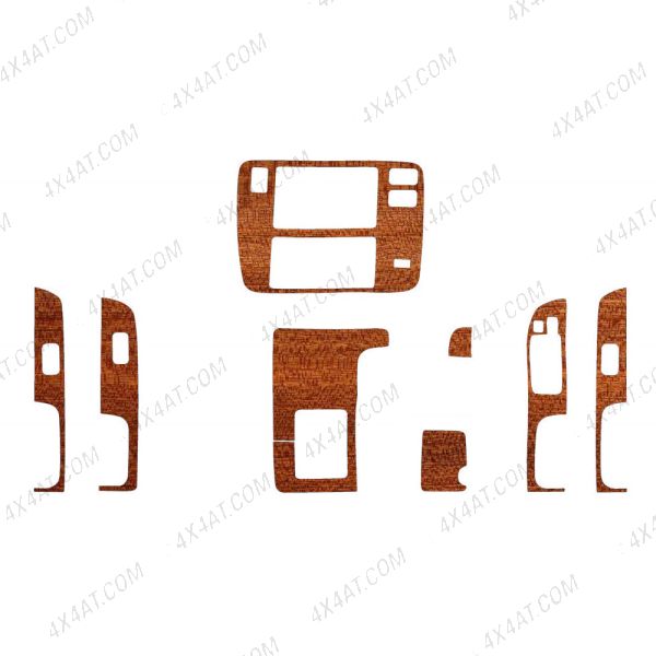 Nissan Patrol GR 2000-2004 Wood Effect Dash Trim Kit