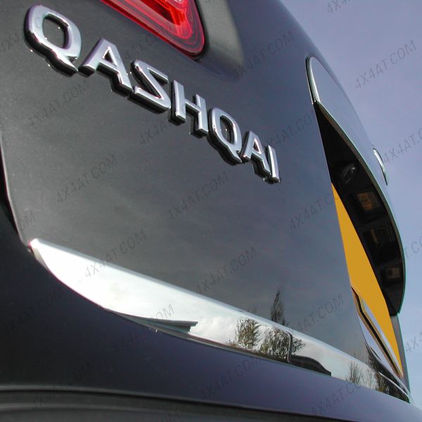 Nissan Qashqai 2007-2013 Stainless Steel Lower Boot Trim