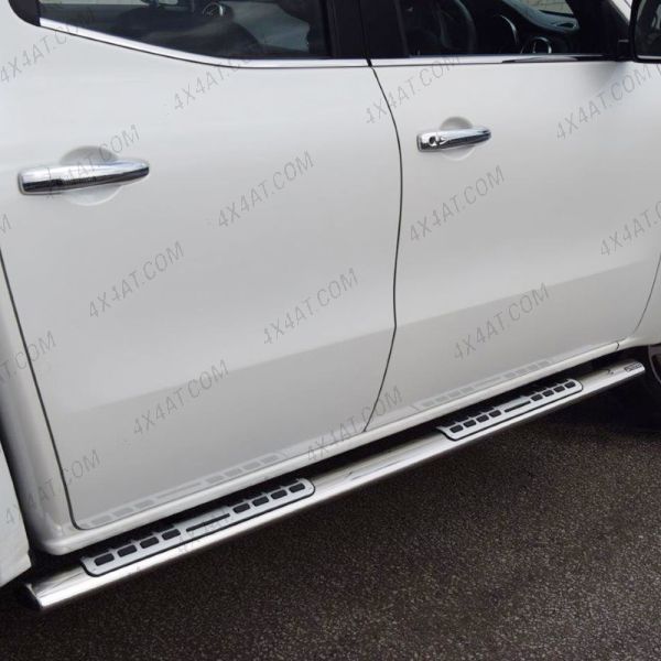 Nissan Navara NP300 Double Cab Stainless Steel Sidebars