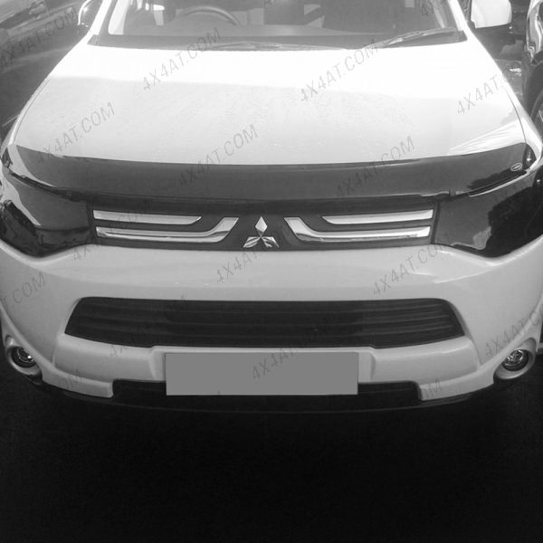 Mitsubishi Outlander 2016-2020 Dark Smoke Bonnet Guard