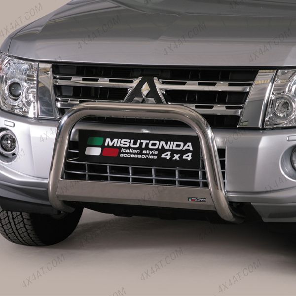 Mitsubishi Shogun/Pajero 2006-2014 Stainless Steel A-Frame Bull Bar