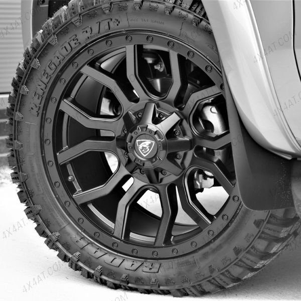 Black 20 Inch Predator Panthera Alloy Wheels for Toyota Hilux