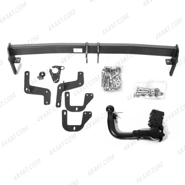Swan Neck Detachable Tow Bar for Peugeot 2008 2020-
