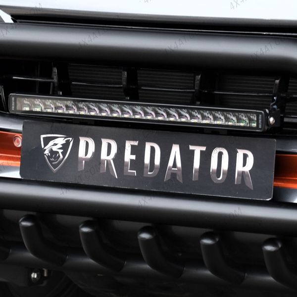 Predator Front Number Plate LED Light Integration Kit for the Isuzu D-Max