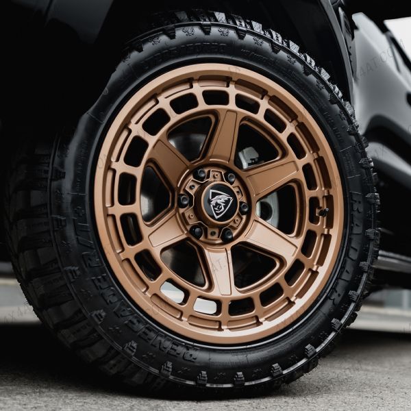 20 Inch Predator Wolf Alloys in Bronze for Next-Gen Ford Ranger