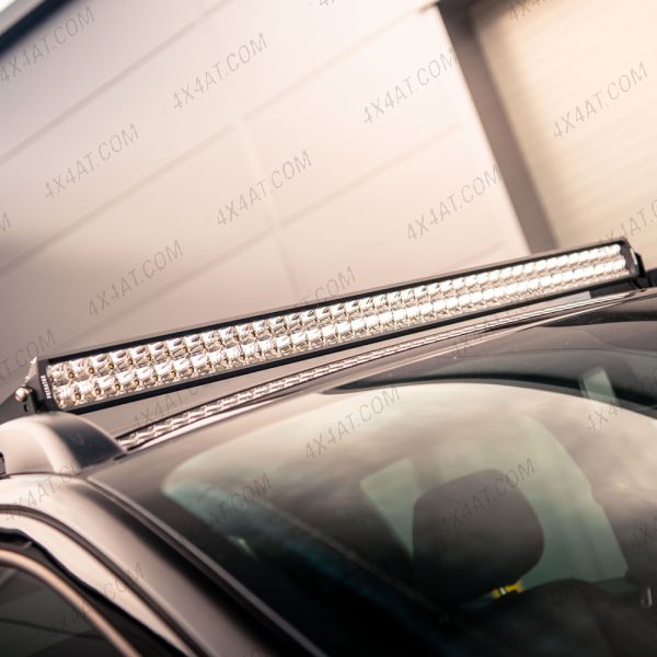 Curve Series 40 Inch Light Bar Roof Integration Kit fitted to a Ford Ranger 2016