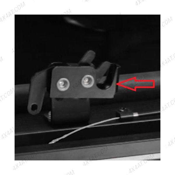 Pro//Top Chequer Plate Lid - Replacement Latch Lhs