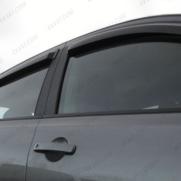 Nissan Qashqai 2007-2013 Set of 4 Stick-On Tinted Wind Deflectors