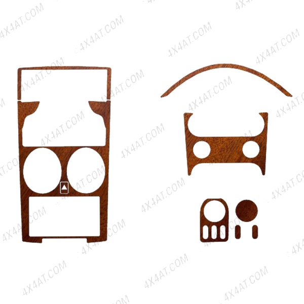 Nissan Qashqai And Qashqai+2 2007 To 2014 Wood Trim Kit For Interior Dash Board