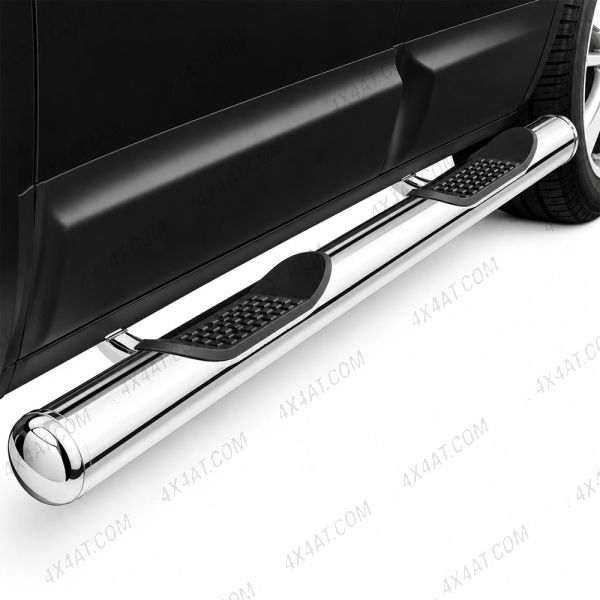 Stainless Steel Side Bars With Steps Set by Cobra for a Nissan Qashqai