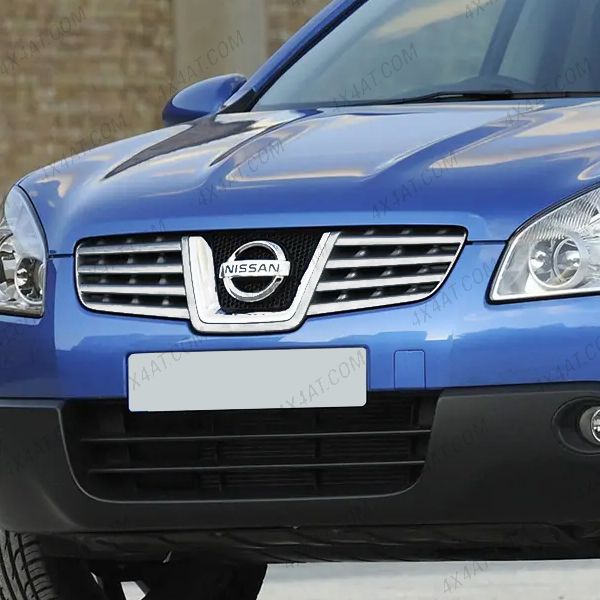 Nissan Qashqai 2007-2010 Stainless Steel Front Grille Cover