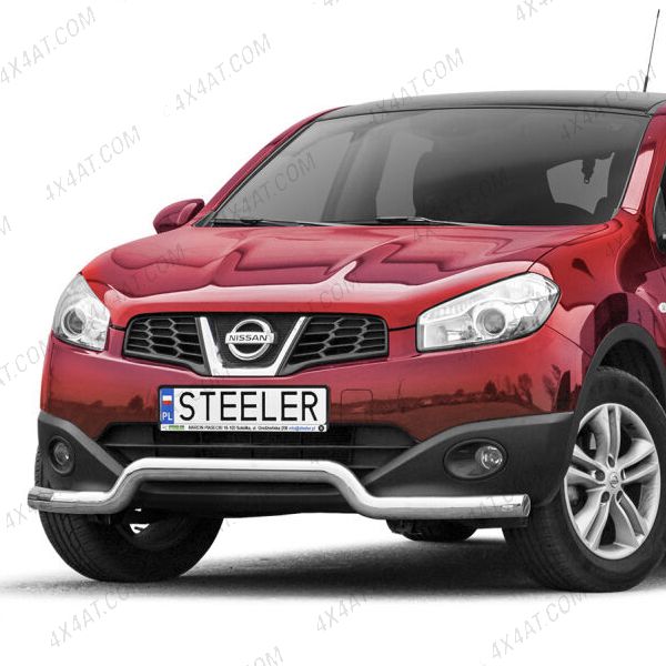 Nissan Qashqai 2010-2013 Spoiler Bar 60mm Stainless Steel