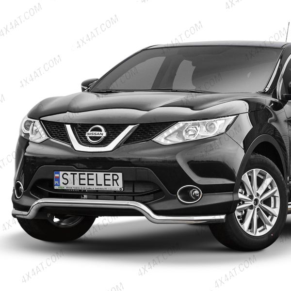 Nissan Qashqai 2014-2017 Stainless Steel City Spoiler Bar