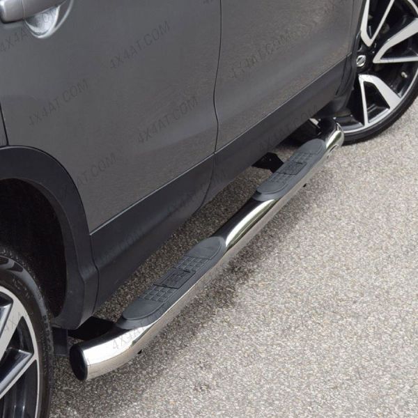 Nissan Qashqai 2014-2017 Stainless Steel Side Bars