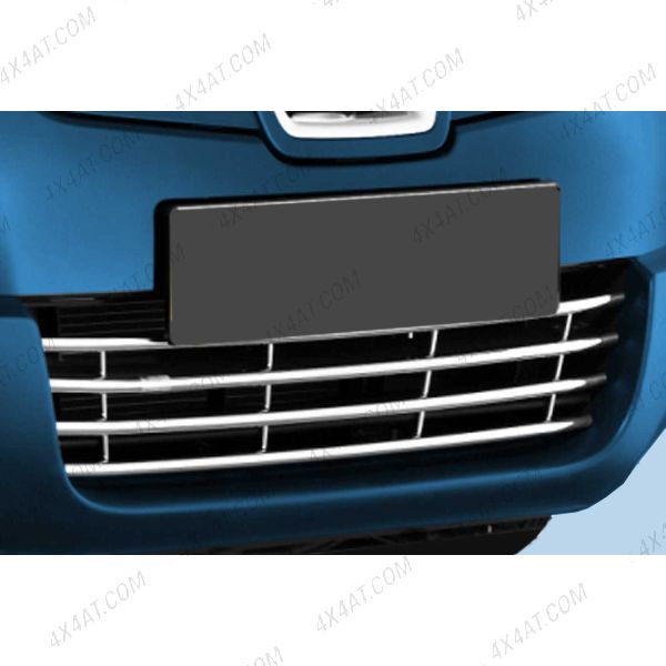 Nissan Qashqai 2007-2010 Stainless Steel Front Bumper Trim