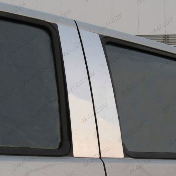 Chrome Door Pillar for Ford Ranger 2006 to 2012