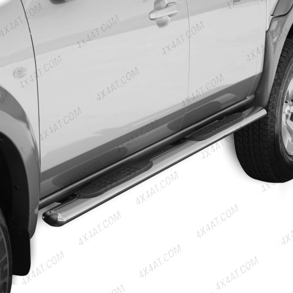 Ford Ranger 2006-2012 Stainless Steel Side Bars with Steps