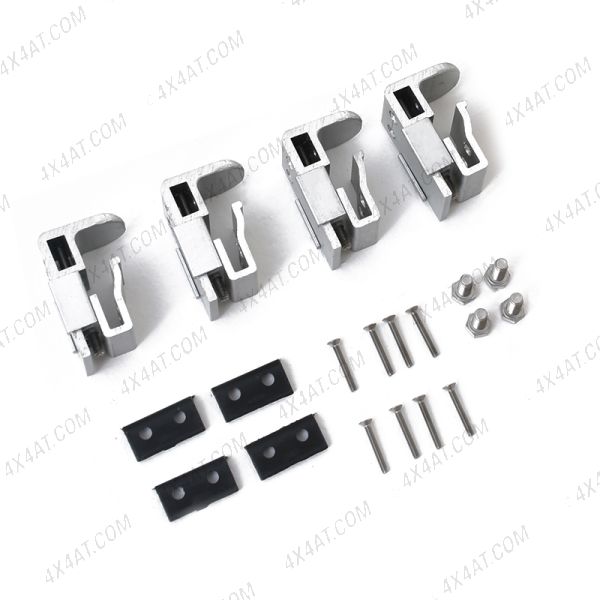 Ford Ranger 2012-2022 Alpha Canopy Clamp Set (4 pieces) for GSE / CME / CMX / SCR / SCZ