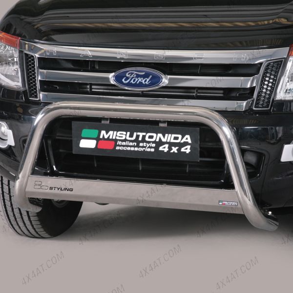 Ford Ranger Mk5 2012-2016 63mm Stainless Steel A-Frame Bull Bar