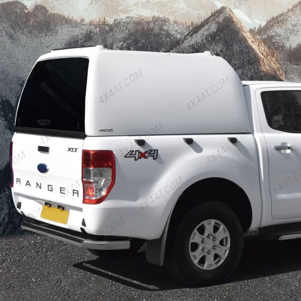 Ex-Demo Ford Ranger 2012-2022 ProTop High Roof Tradesman Hardtop in White - Glass Rear Door
