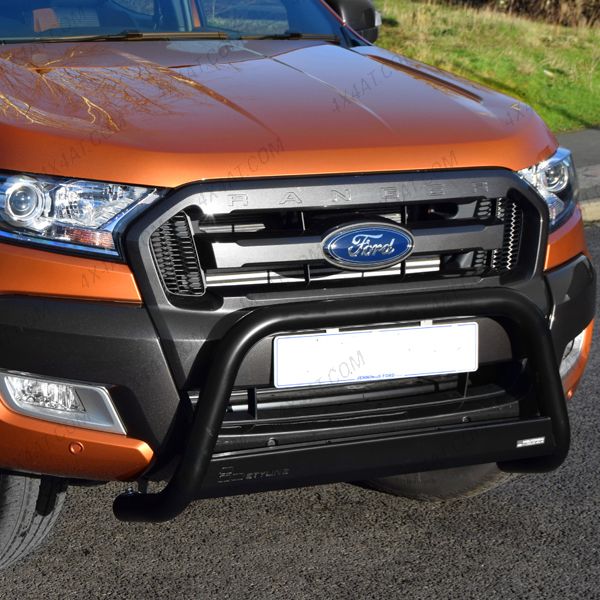 Ford Ranger 2016-2019 63mm Black A-Frame Bull Bar