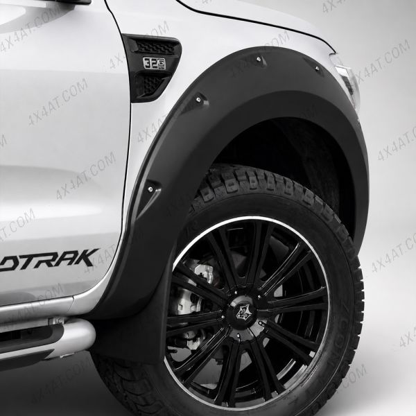 Matte Black X-Treme Wheel Arches for Ranger 2012 to 2016