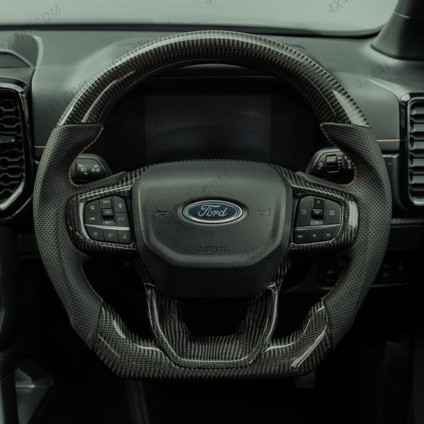 Ranger 2023- Wildtrak Steering Wheel in Carbon Fibre and Heated