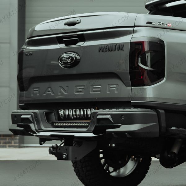 Ford Ranger 2023- Gloss Black Rear Bumper Cover