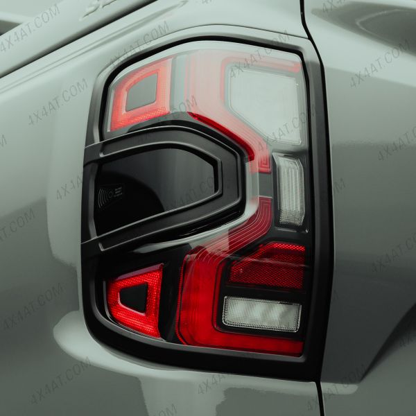 Ford Ranger 2023- Rear Light Guards in Matt Black Finish