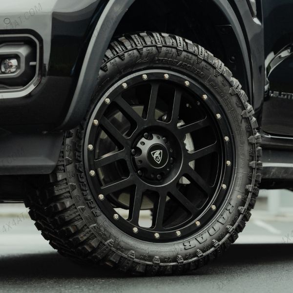 2023 Ford Ranger Predator Dakar Alloys in Satin Black