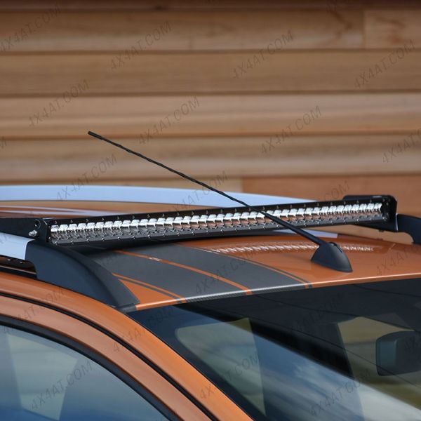 Ford Ranger 2016 fitted with Single Row Series 40 Inch Light Bar Roof Integration Kit