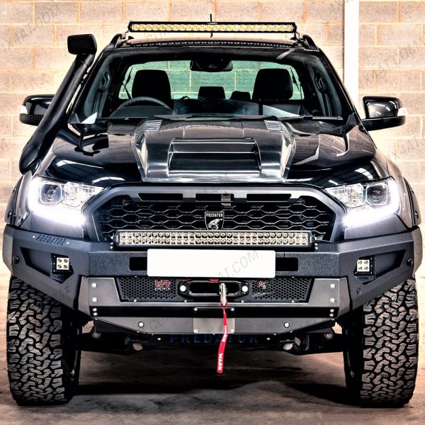 Ford Ranger 2019 to 2022 Recovery Bumper With Warn Winch 