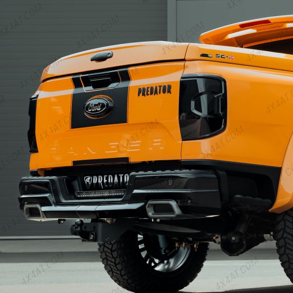 Ford Ranger 2023 Predator Rear Bumper with Exhaust Tips
