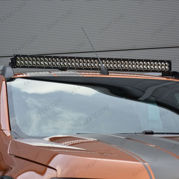 Curve Series 40 Inch Light Bar Roof Integration Kit fitted to a Ford Ranger 2016