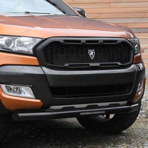 Ford Ranger Black Spoiler Bar with Integrated LED lights