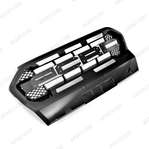 Ford Ranger Wildtrak 2019-2022 Gloss Black Raptor Style Front Grille