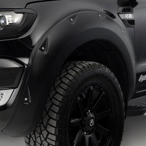 9 Inch X-Treme Wheel Arches in Matte Black for Ford Ranger XL / XLT and Limited 2019-2022
