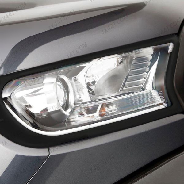 Ford Ranger 2019 Onwards Matte Black Headlight Covers