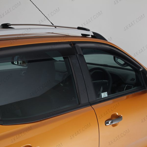 Ford Ranger Trux Quad Window Door Visors