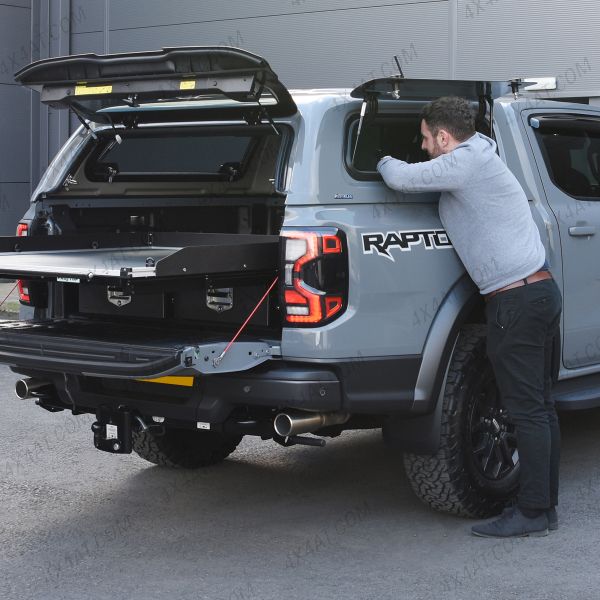 Ford Ranger Raptor 2023- Aeroklas Lift-Up E-Tronic Canopy in Various Colours
