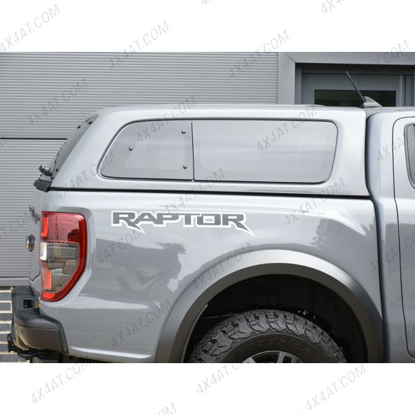 Ranger Raptor fitted with colour matched Aeroklas Leisure