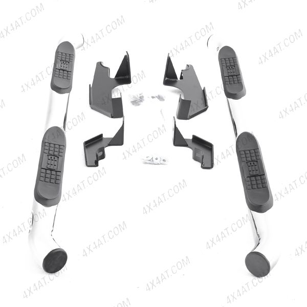 Toyota RAV4 2013-2015 Stainless Steel Side Bars with Tread Steps