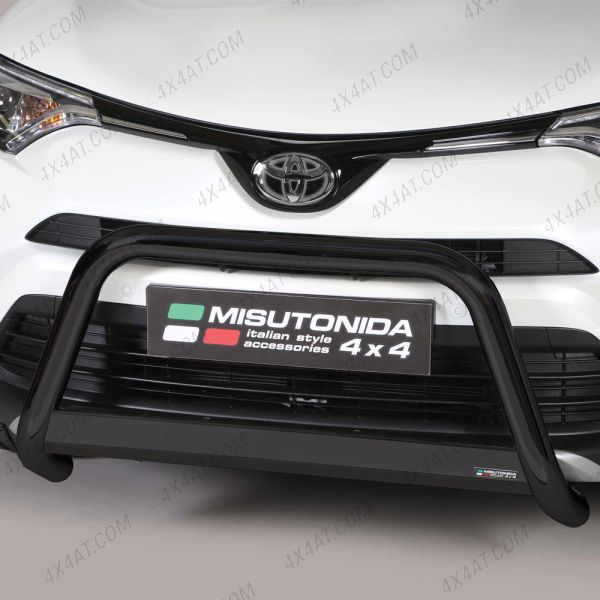 Toyota Rav4 2016 63mm Black Bull Bar / A-Frame Bar