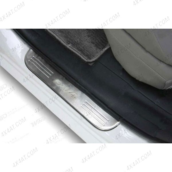 Toyota RAV4 2006-2010 Chrome Door Sill Guards with Logo