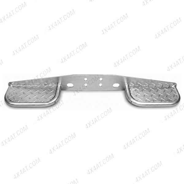 Universal Tow Bar Step In Stainless Steel
