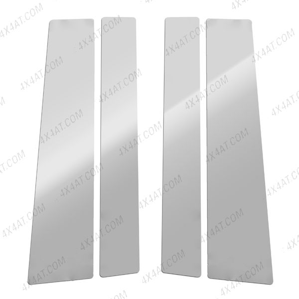 Isuzu Rodeo 2003-2007 Stainless Steel Door Pillar Trims