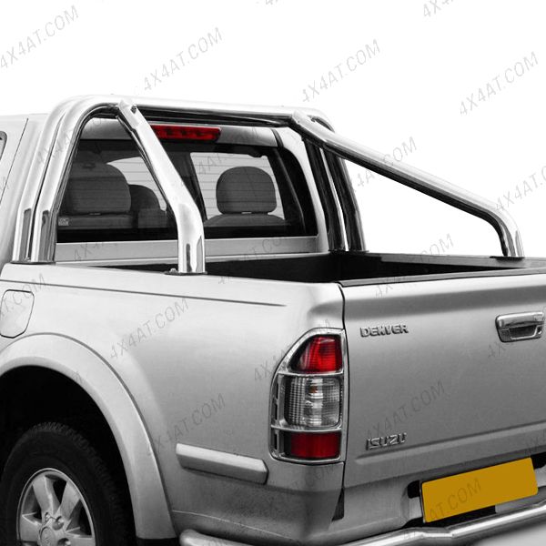 Isuzu Rodeo Double Hoop Stainless Steel Sports Bar 
