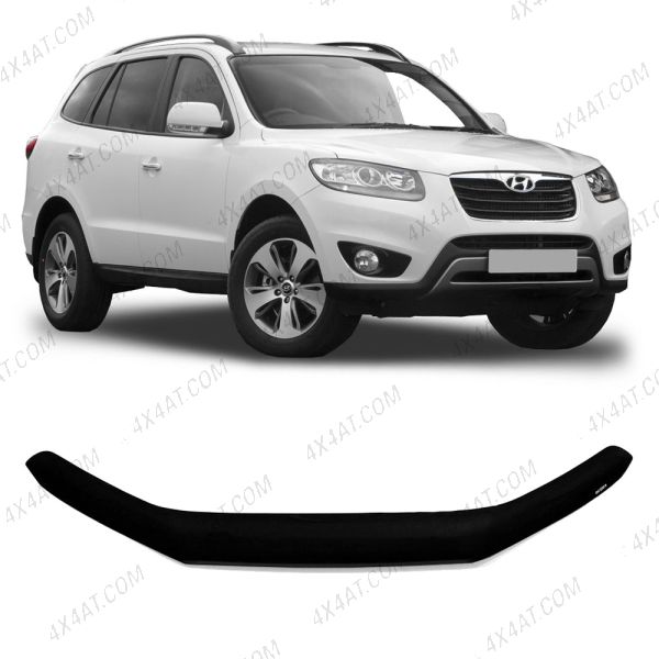 Hyundai Santa Fe 2006-2012 Dark Smoke Bonnet Guard